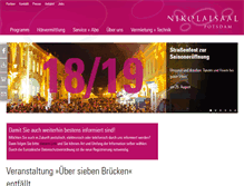 Tablet Screenshot of nikolaisaal.de